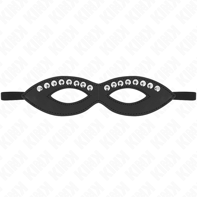 KINK - MÁSCARA DE OLHOS COM MINI REBITES MODELO 1 20,5 x 5,5 CM 1