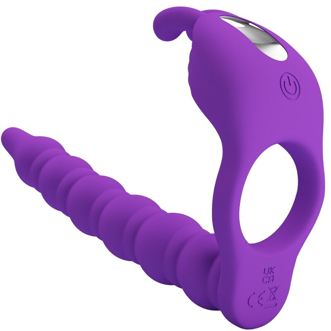 PRETTY LOVE - BLACKNEY ANÉIS PARA PÊNIS COM PLUG VIBRADOR 1