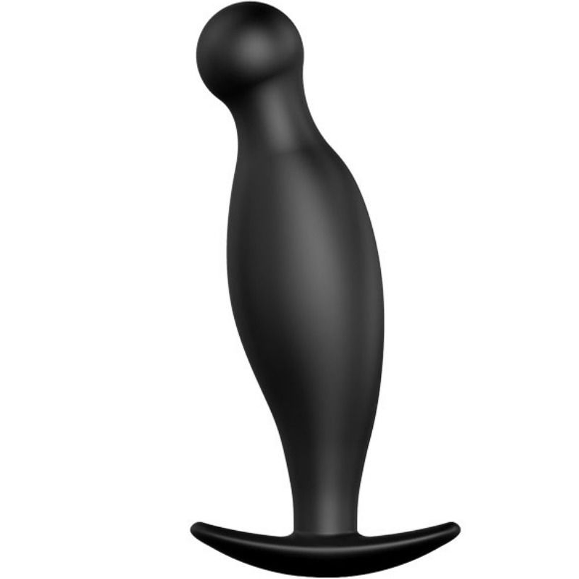 PRETTY LOVE - PLUG ANAL DE SILICONE 11.7 CM PRETO 1