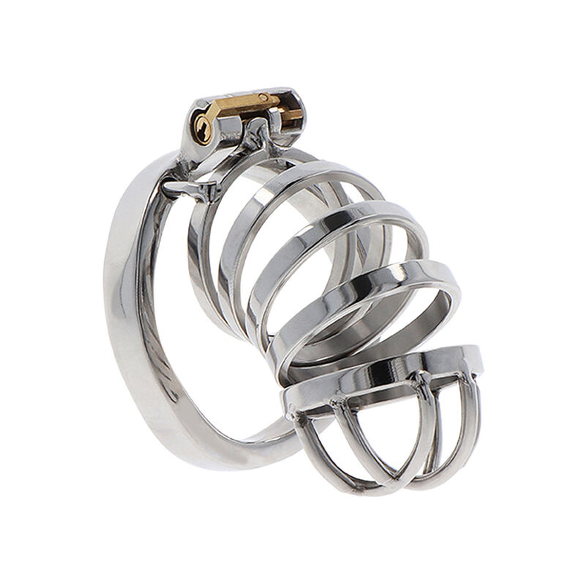 HIDDEN DESIRE - EXTREME GAIOLA DE PÉNIS DE CASTIDADE DE METAL 1