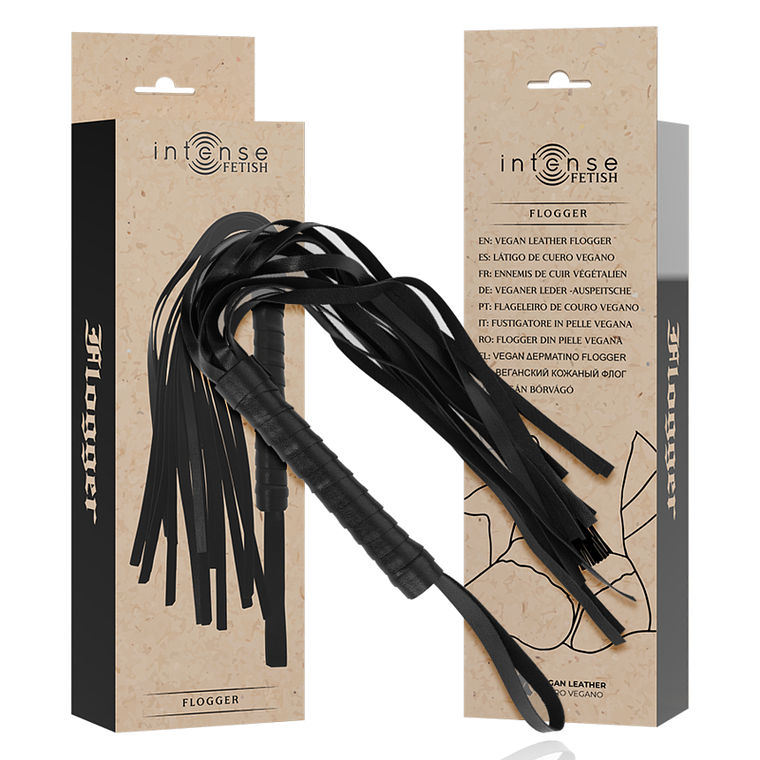 INTENSE - FETISH FLOGGER DE COURO VEGANO 1