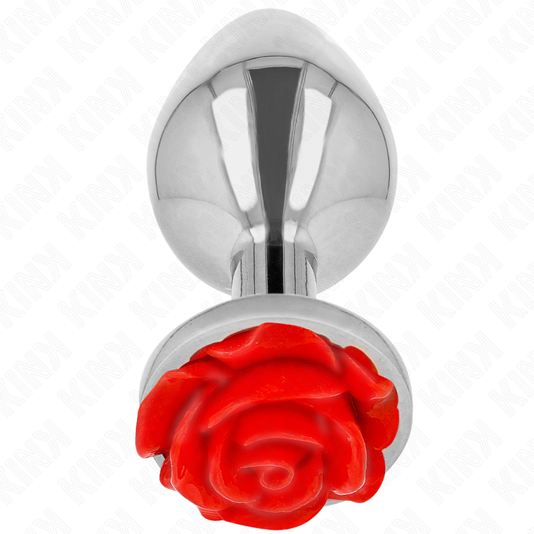 KINK - PLUG ANAL ROSA VERMELHO TAMANHO L 1