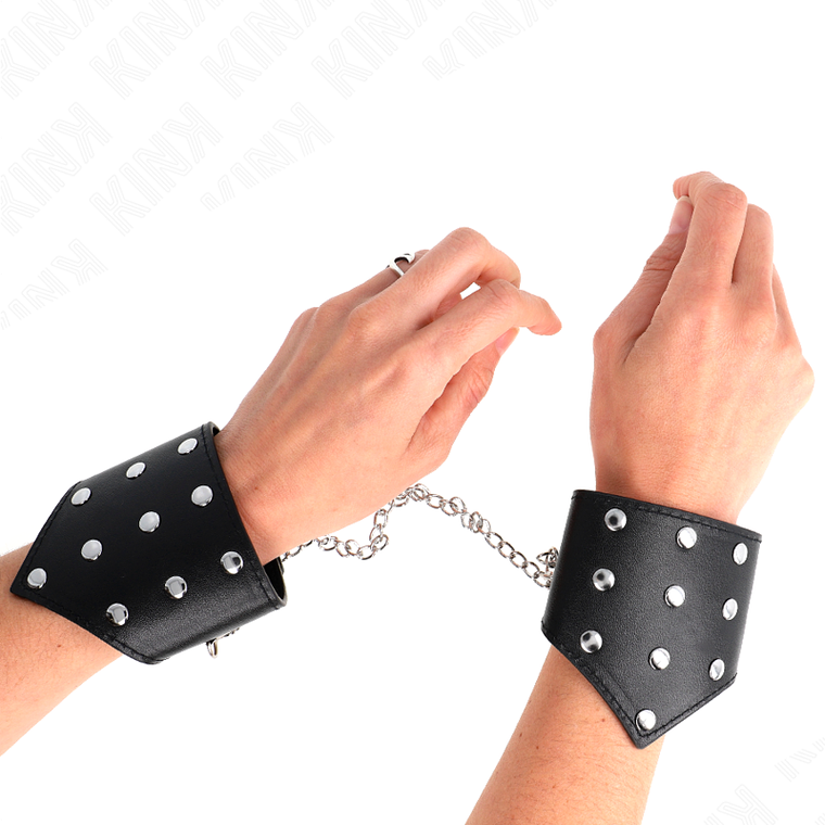 KINK - PULSEIRAS ESTILO PONTO PRETO COM CORRENTE AJUSTÁVEL ??17-23 CM X 8,5 CM 1