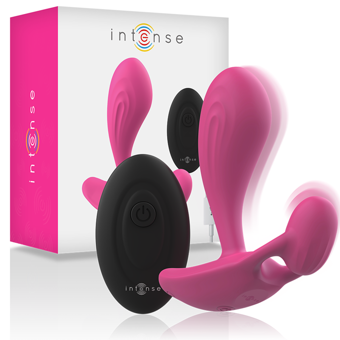 INTENSE - SHELLY PLUG ANAL CONTROLE REMOTO ROSA 1