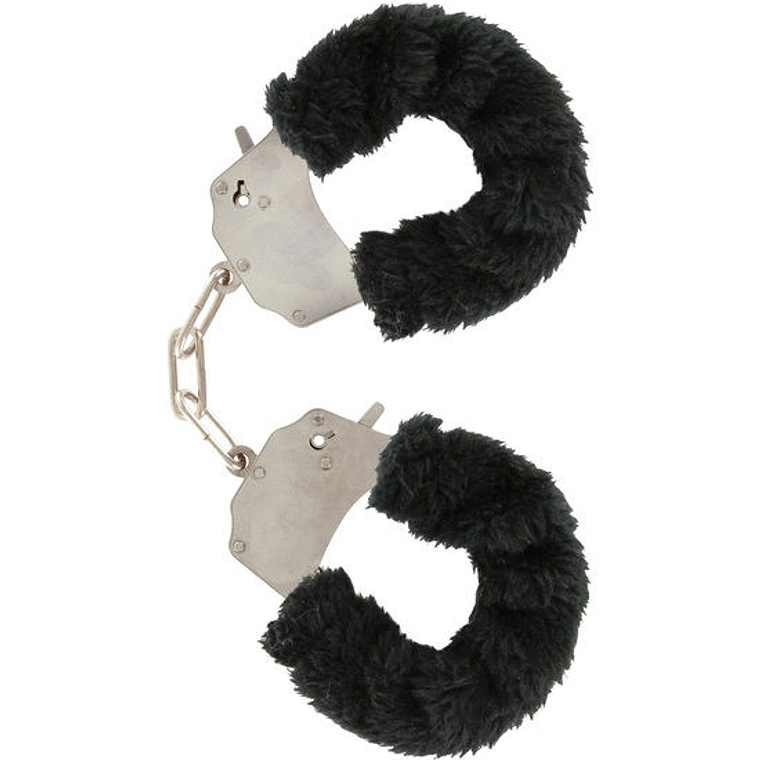 TOYJOY - FURRY FUN CUFFS BONDAGE PRETO 1