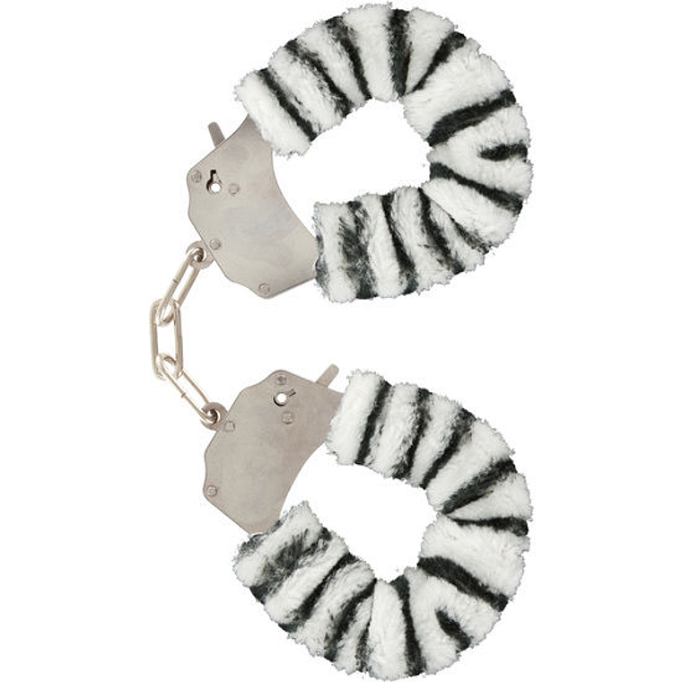 TOYJOY - PUNHOS FURRY FUN BONDAGE ZEBRA 1