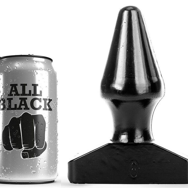 ALL BLACK - PLUG ANAL 15,5 CM 1