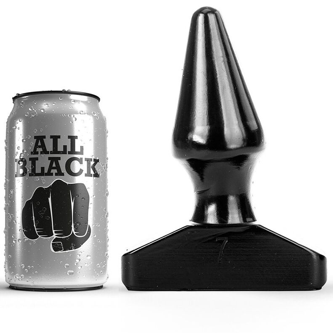 ALL BLACK - PLUG ANAL 16 CM 1