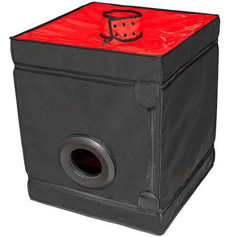 SECRET DOME - KINK CLUB CABINA BUKKAKE PRETO E VERMELHO