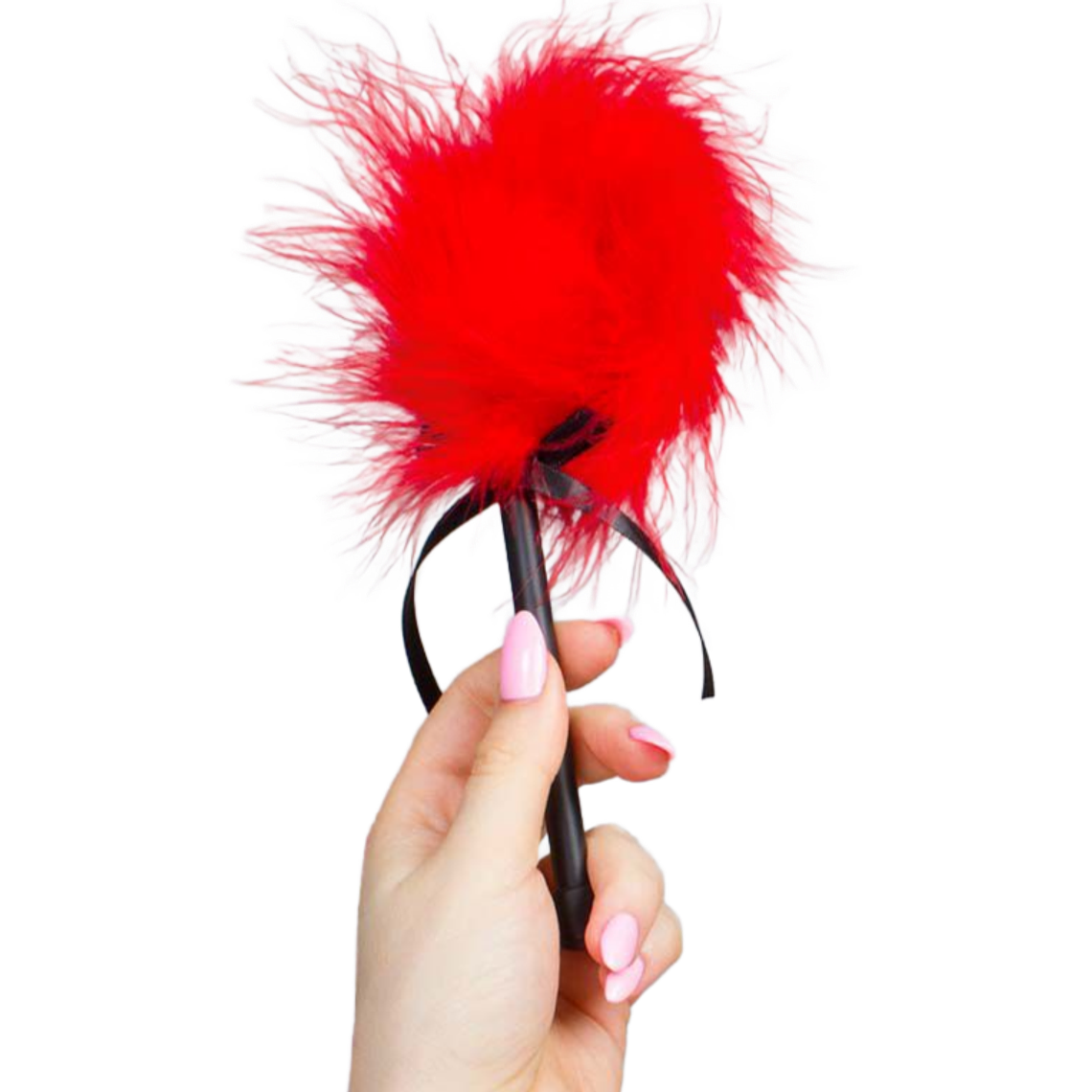 SECRETPLAY - ESPANADOR MARABOU VERMELHO 1