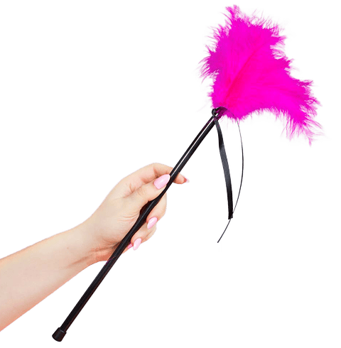 SECRETPLAY - PENAS ROSA 40 CM