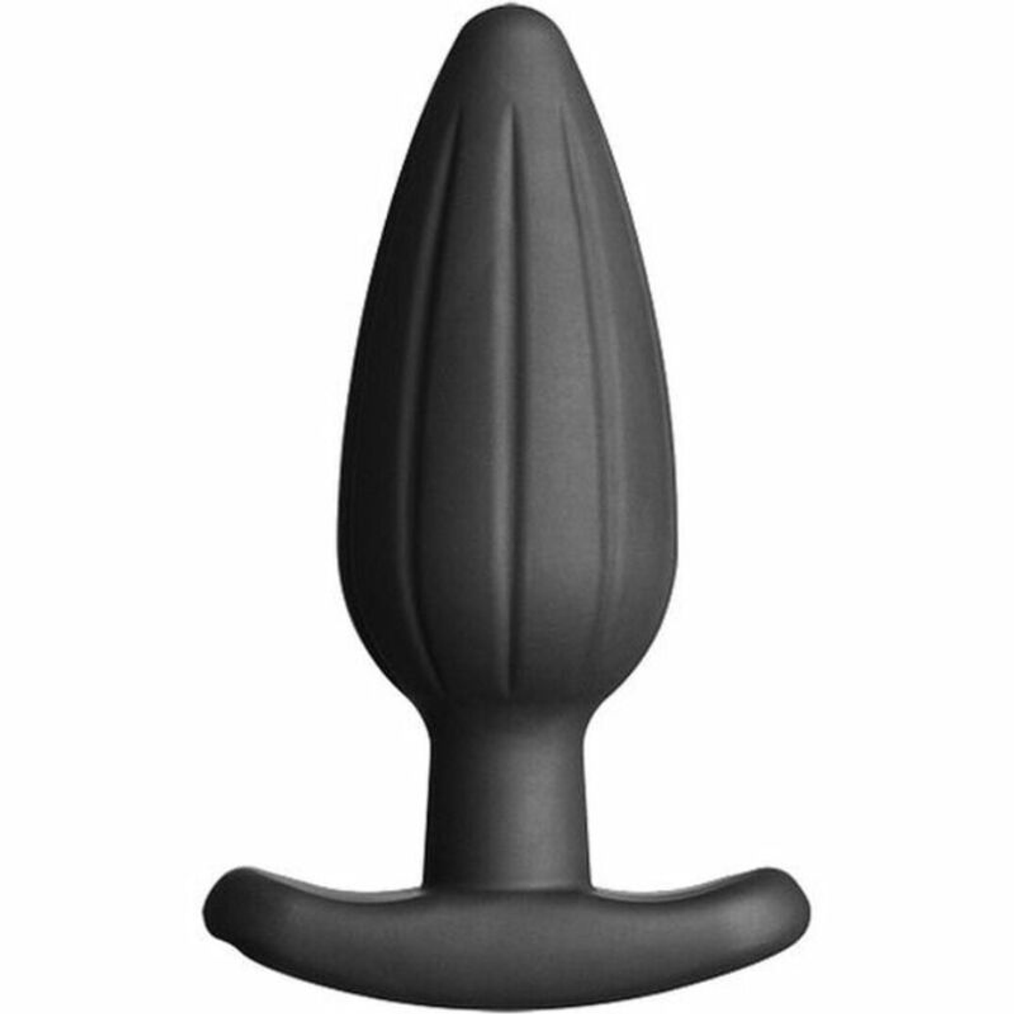 ELECTRASTIM - PLUG ANAL DE SILICONE PRETO ROCKER GRANDE 1