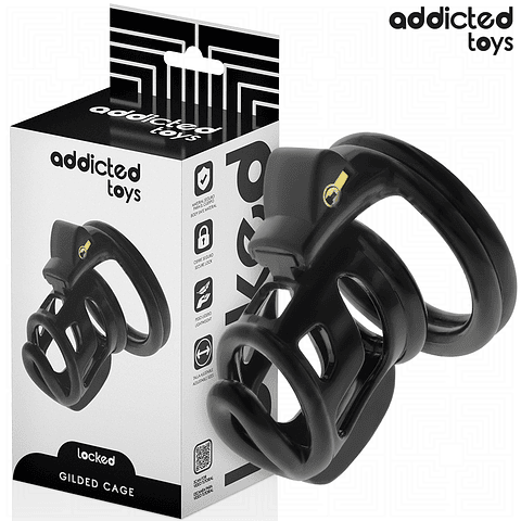 ADDICTED TOYS LOCKED - GAIOLA GILDEN GAIOLA PARA PÊNIS 8,5 CM