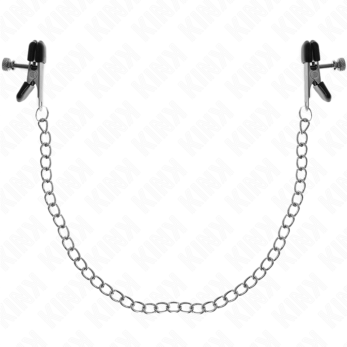 KINK - PINÇAS DE CORRENTE PLANA PRATA 34 CM 1