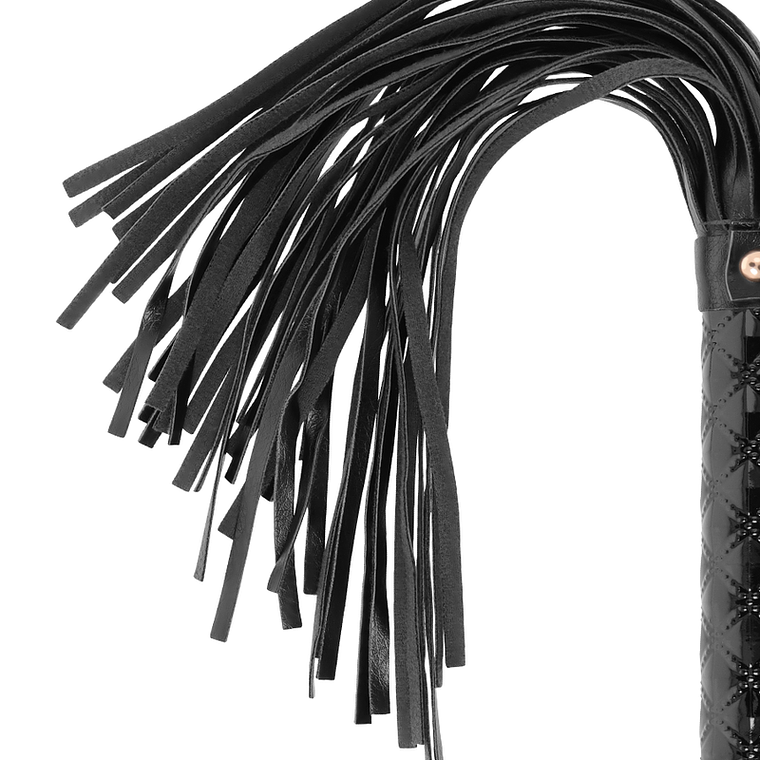 BEGME - BLACK EDITION FLOGGER DE COURO VEGANO 1