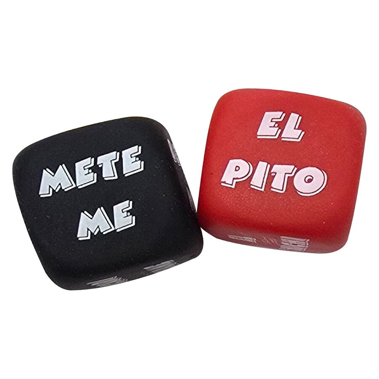 DIABLO PICANTE - 2 DADOS DE AO E PARTE DO CORPO 1