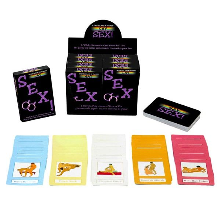 KHEPER GAMES - NAIPES DE SEXO GAY, GAY CARDS GAME ES / EN 1