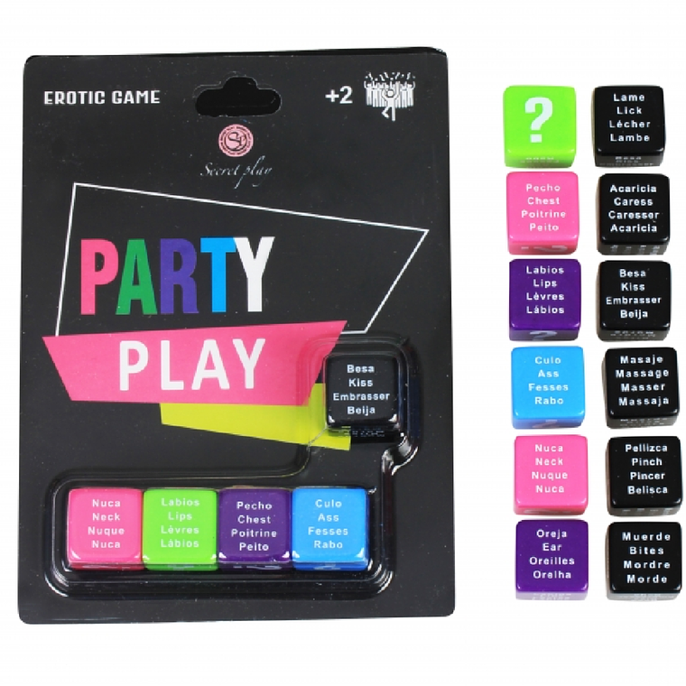 SECRETPLAY - GAME PARTY PLAY 5 DADOS (ES/PT/EN/FR) 1
