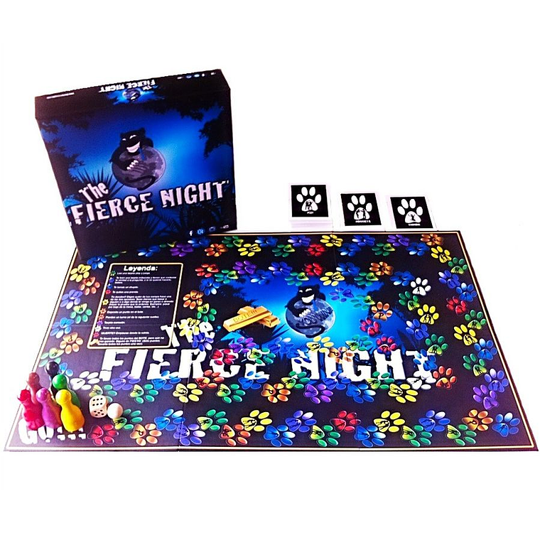 FIERCE GAME - O JOGO DE TABULEIRO NOTURNO FEROZ 1