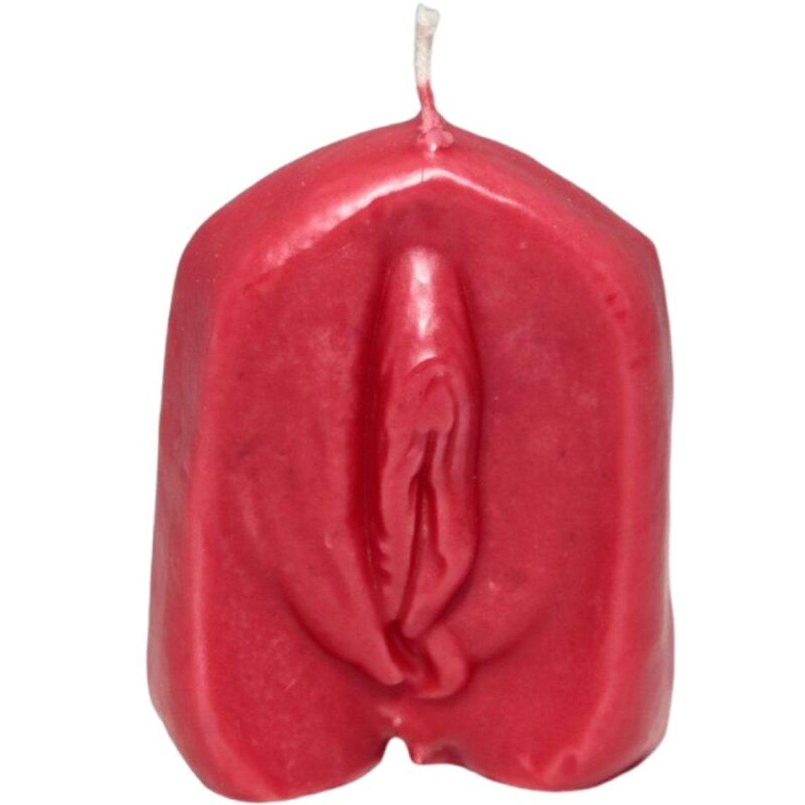 DIABLO PICANTE - VELA EM FORMA DE VAGINA VERMELHA 1
