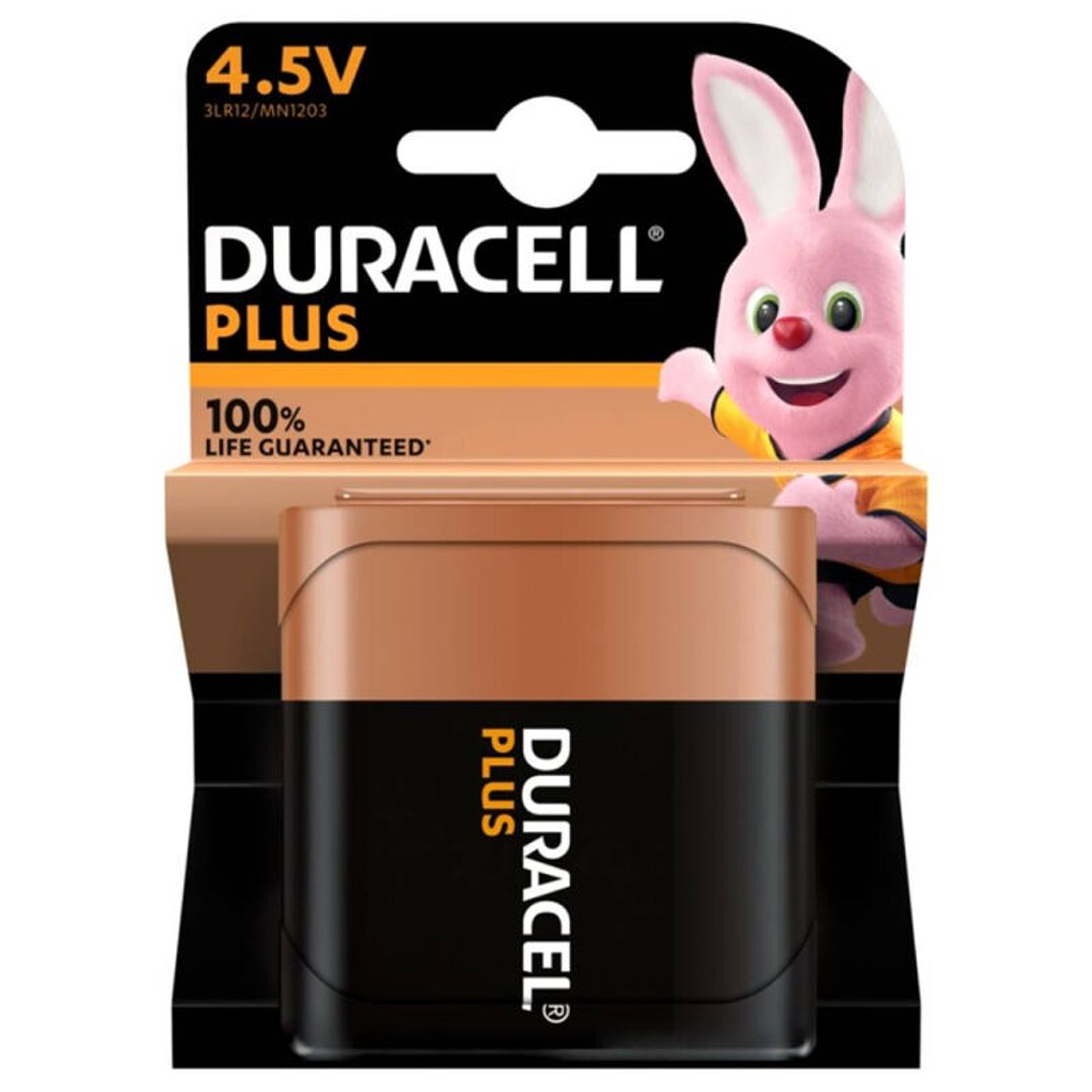 DURACELL - BATERIA ALCALINA PLUS POWER 100 4,5V 3LR12 BLISTER*1 1