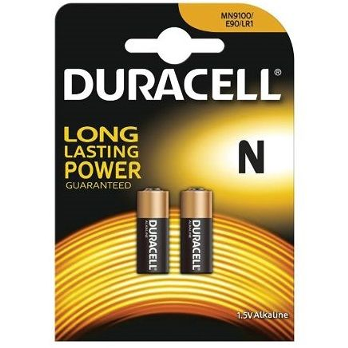 DURACELL - BATERIA MN9100 N LR1 1,5V 2UNIDADES 1