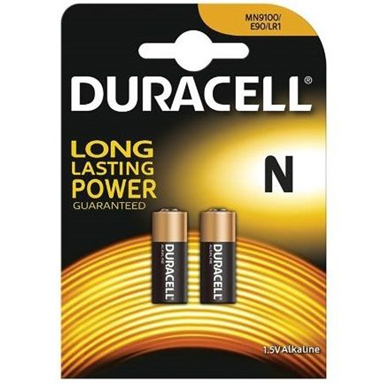 DURACELL - BATERIA MN9100 N LR1 1,5V 2UNIDADES 1