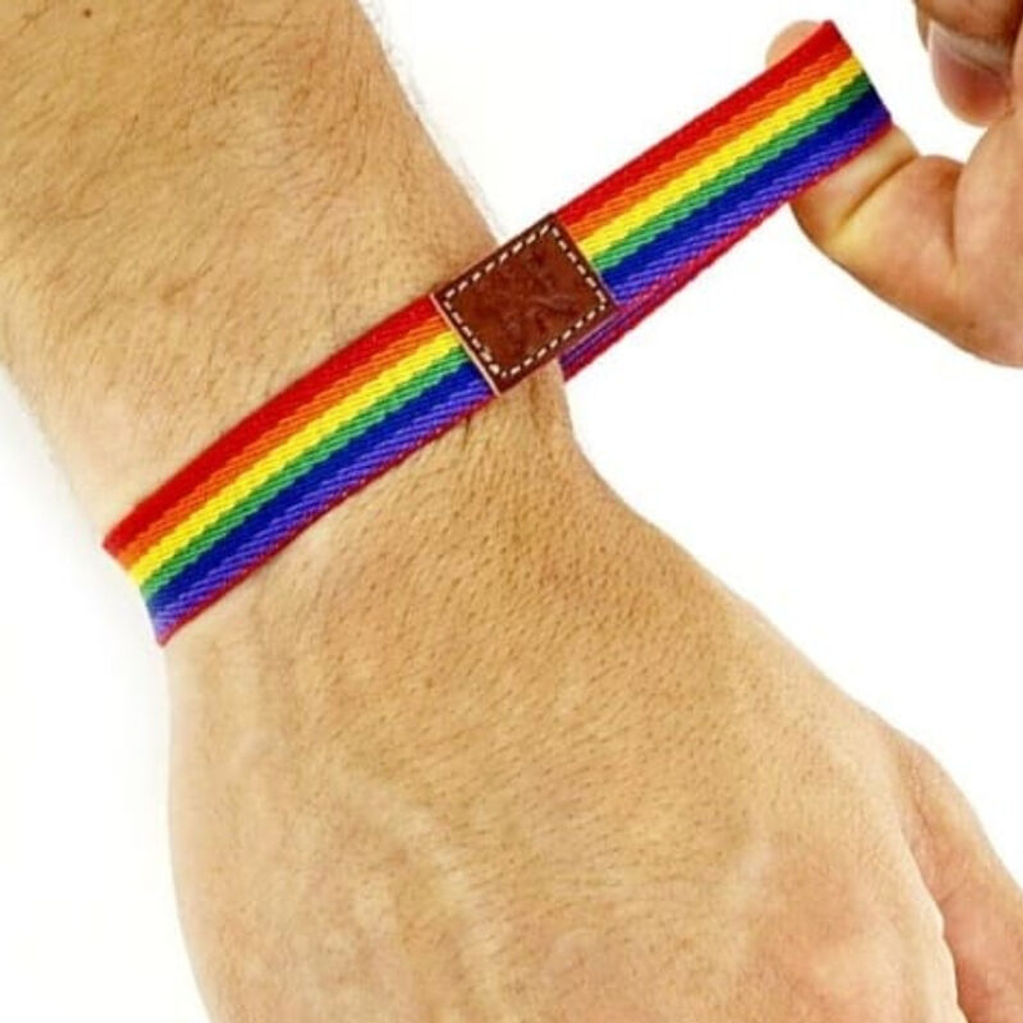 PRIDE - PULSEIRA DE BORRACHA PARA MENINO LUXURY PRIDE 1