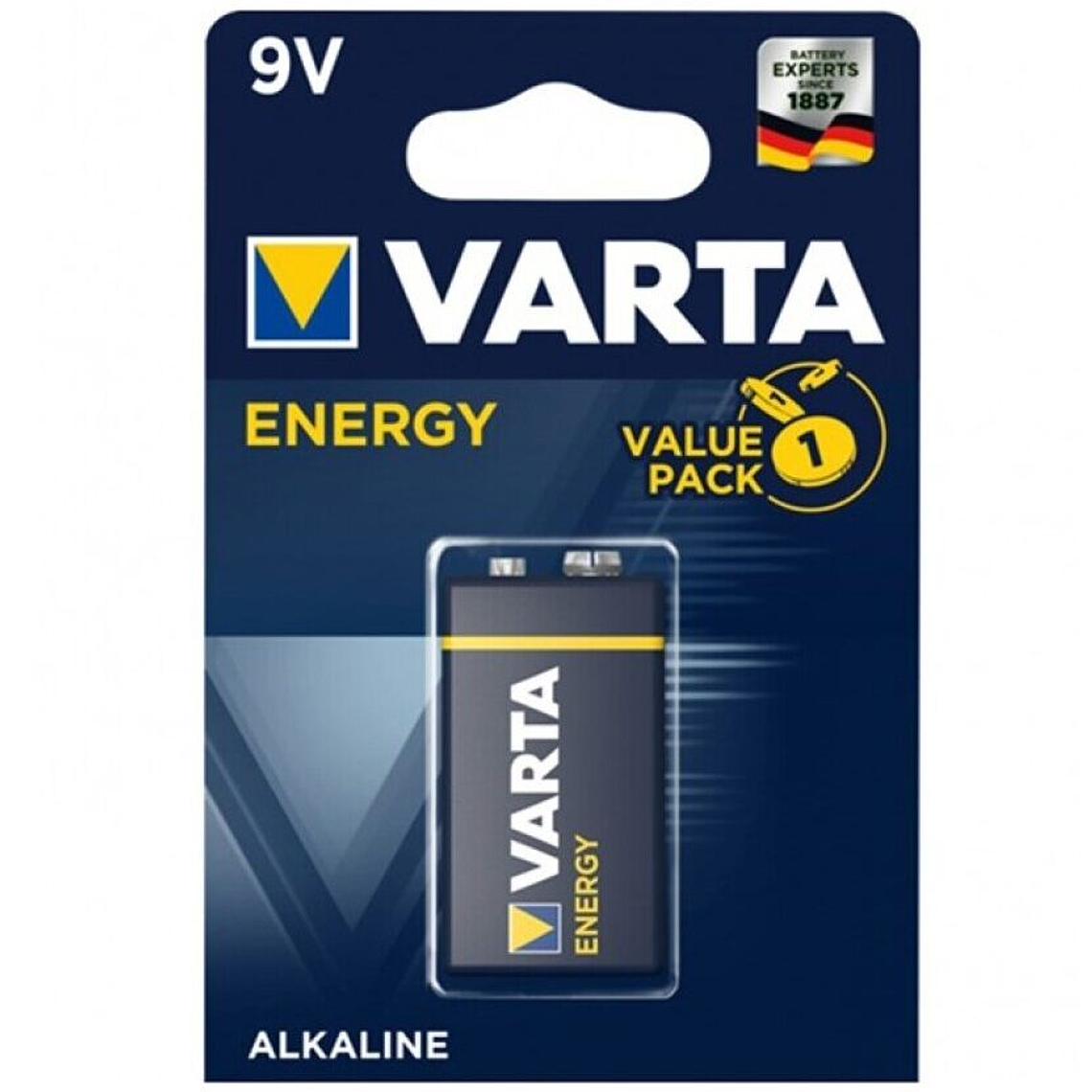 VARTA - ENERGY BATTERY 9V LR61 1 UNIT 1