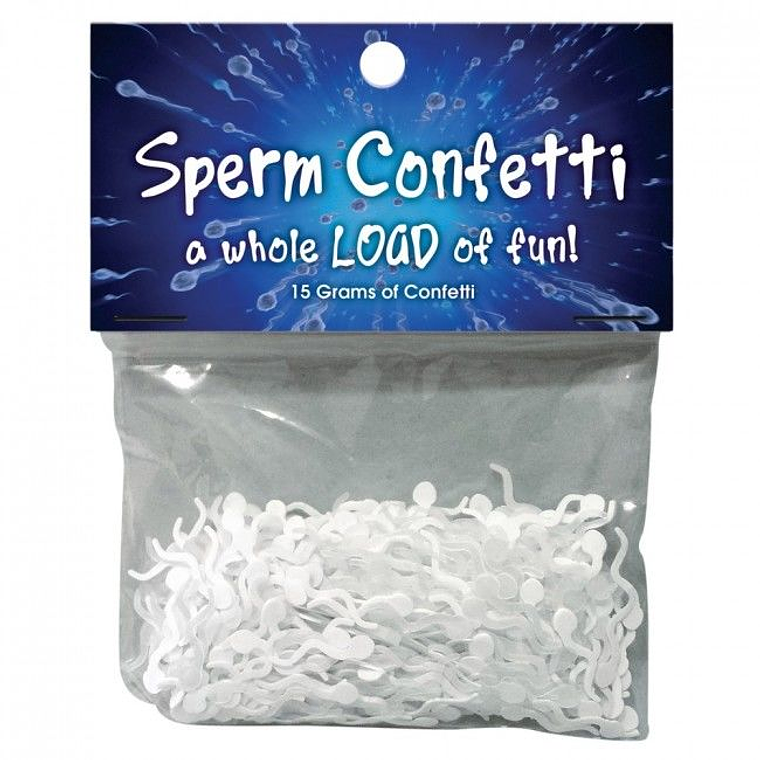 KHEPER GAMES - CONFETES EM FORMA DE ESPERMA 1