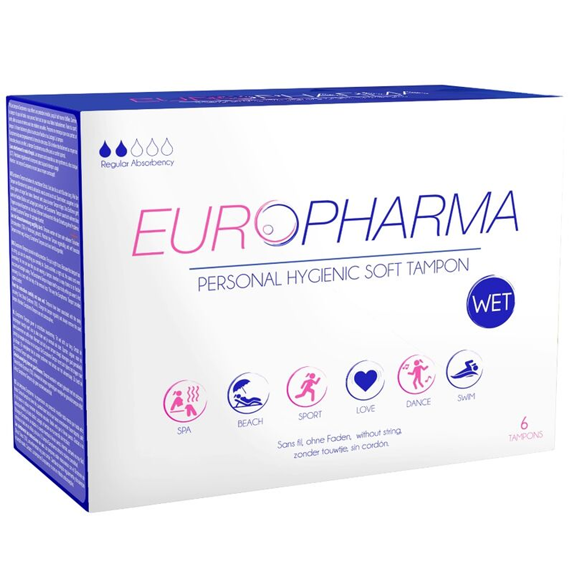 EUROPHARMA - TAMPÕES DE AÇÃO 6 UNIDADES 1