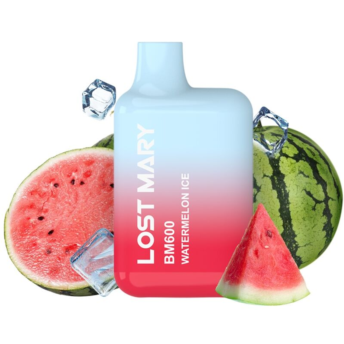 LOST MARY - BM600 NICOTINE VAPER 2% DESCARTÁVEL MELANCIA GELO 1