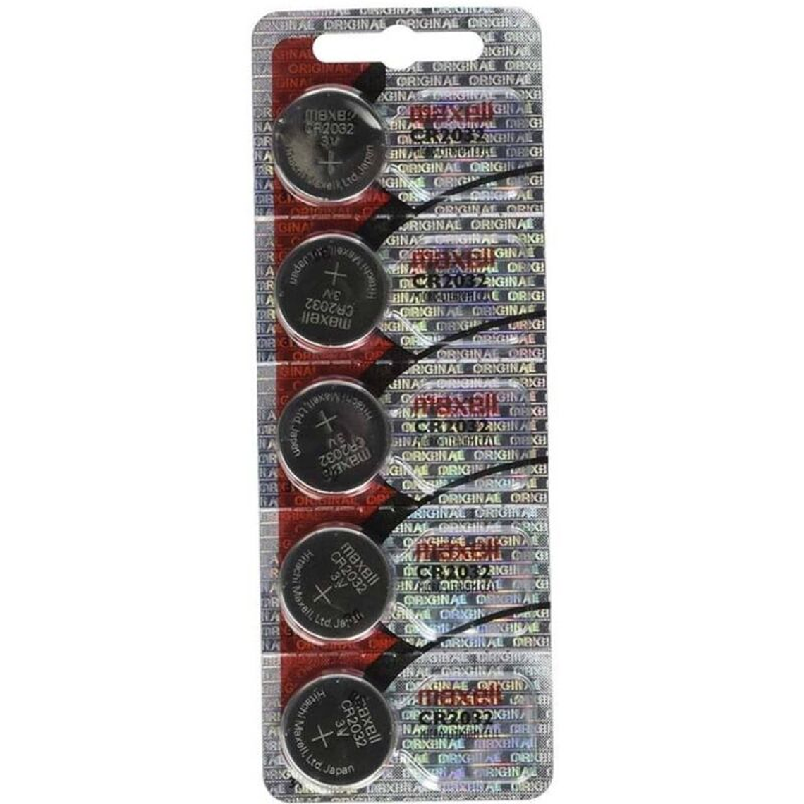 MAXELL - BATERIA LITIO CR2032 3V - 5 UNIDADES 1