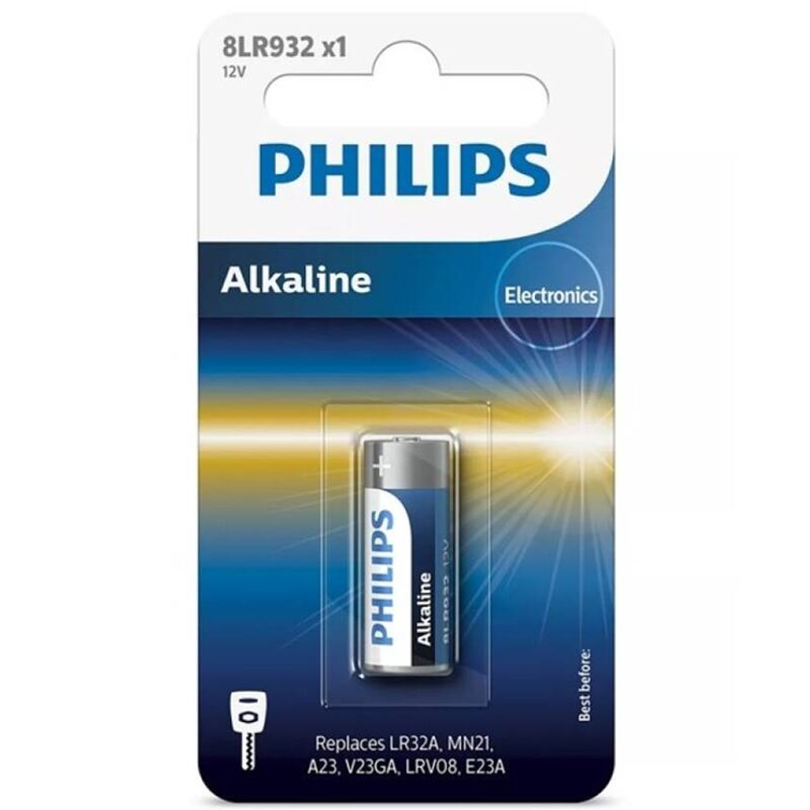 PHILIPS - BATERIA ALCALINA 12V LR23A MN21 8LR932 BLISTER*1 1