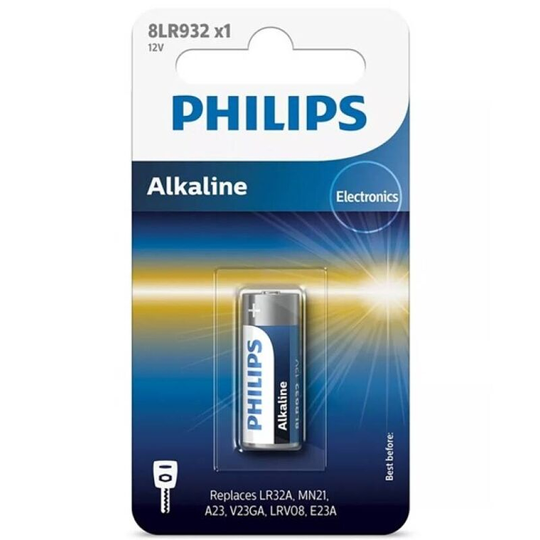 PHILIPS - BATERIA ALCALINA 12V LR23A MN21 8LR932 BLISTER*1 1