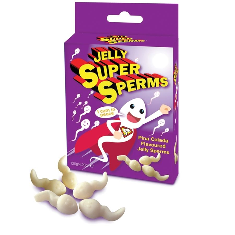 SPENCER & FLEETWOOD - JELLY SUPER SPERM GUMMIES FORM SPERM 120 GR 1