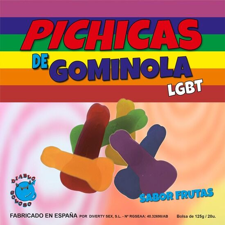 PRIDE - FRUTAS DO PÊNIS GOMAS LGBT 1