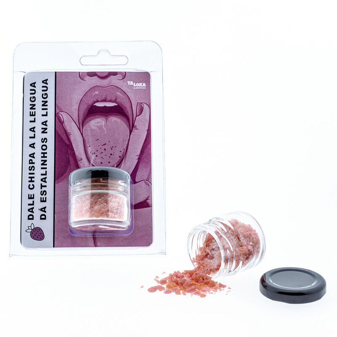 TALOKA - ESPUMANTE PARA A LÍNGUA! BEIJOS MGICOS DE MORANGO 1