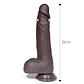 Dildo Realista com Turbo Shaking Severo | 3 em 1 360° Aquecimento - Thumbnail 9