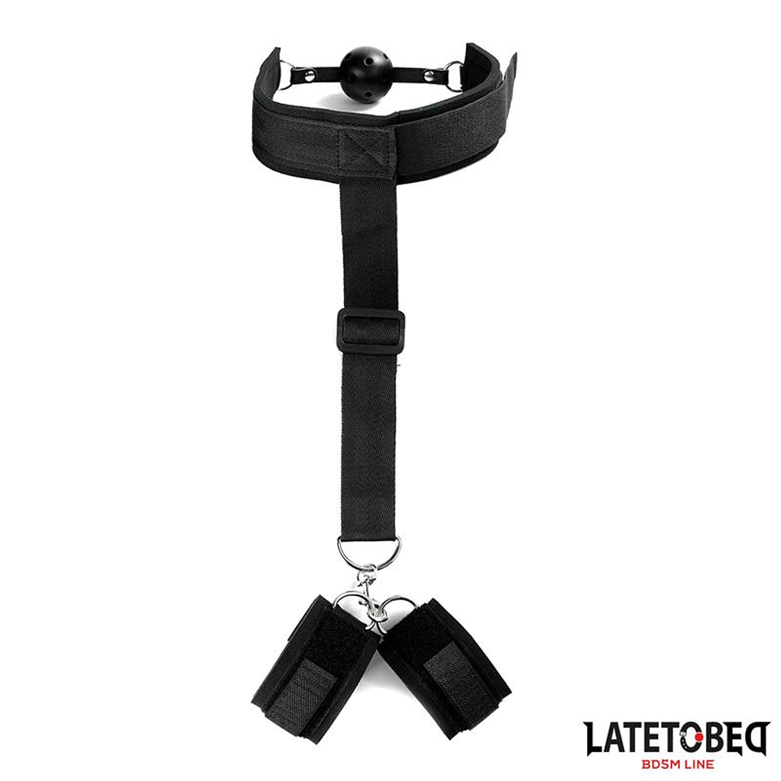 Conjunto Restrições BDSM Latetobed | Gag e Algemas Ajustáveis 3