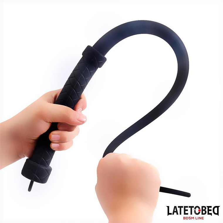 Chicote BDSM Silicone Latetobed | 61cm para Jogos de Dominação 4