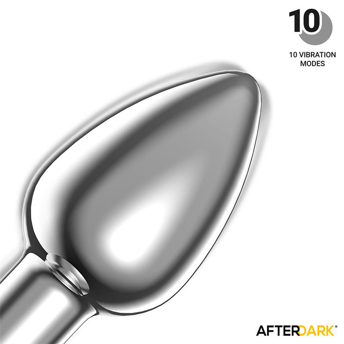 Plug Anal Vibratório Dimpor M | 10 Funções Recarregável 8,7cm 5