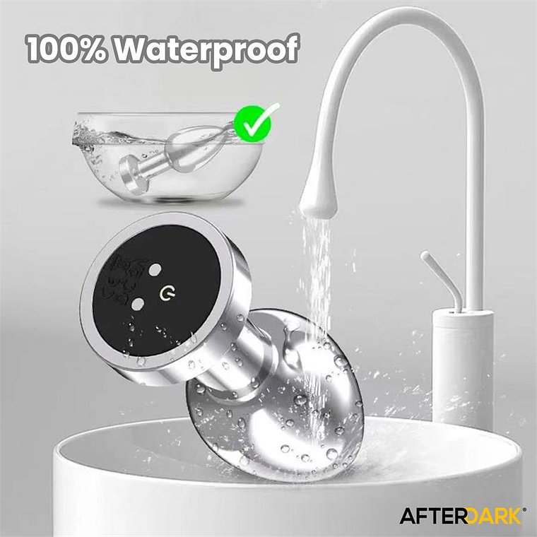 Plug Anal Vibratório Dimpor L | 10 Funções Recarregável 10,2cm 10