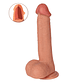 Dildo Silicone Dupla Camada COCK FOR QUEEN | 22cm Textura Realista - Thumbnail 2