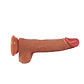 Dildo Silicone Dupla Camada COCK FOR QUEEN | 20cm Textura Realista - Miniatura 4