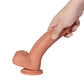 Dildo Silicone Dupla Camada COCK FOR QUEEN | 22cm Textura Realista - Thumbnail 9