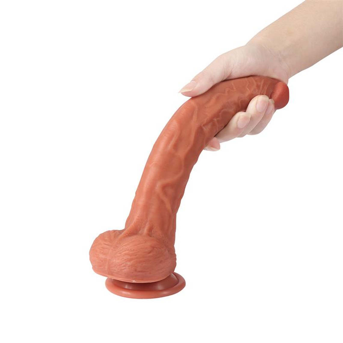 Dildo Silicone Dupla Camada COCK FOR QUEEN | 26,5cm Textura Realista 8