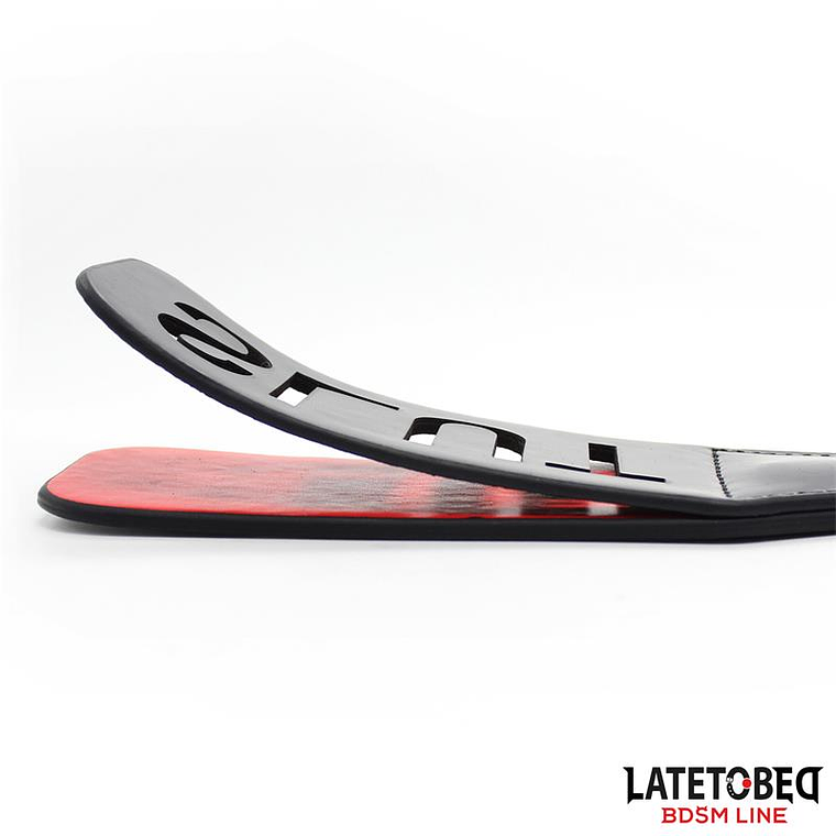 Paddle BDSM Latetobed com Palavra SLUT | Dupla Face 32cm 2