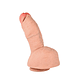 Dildo Dupla Camada COCK FOR QUEEN | 23,5cm PVC Textura Realista - Thumbnail 2