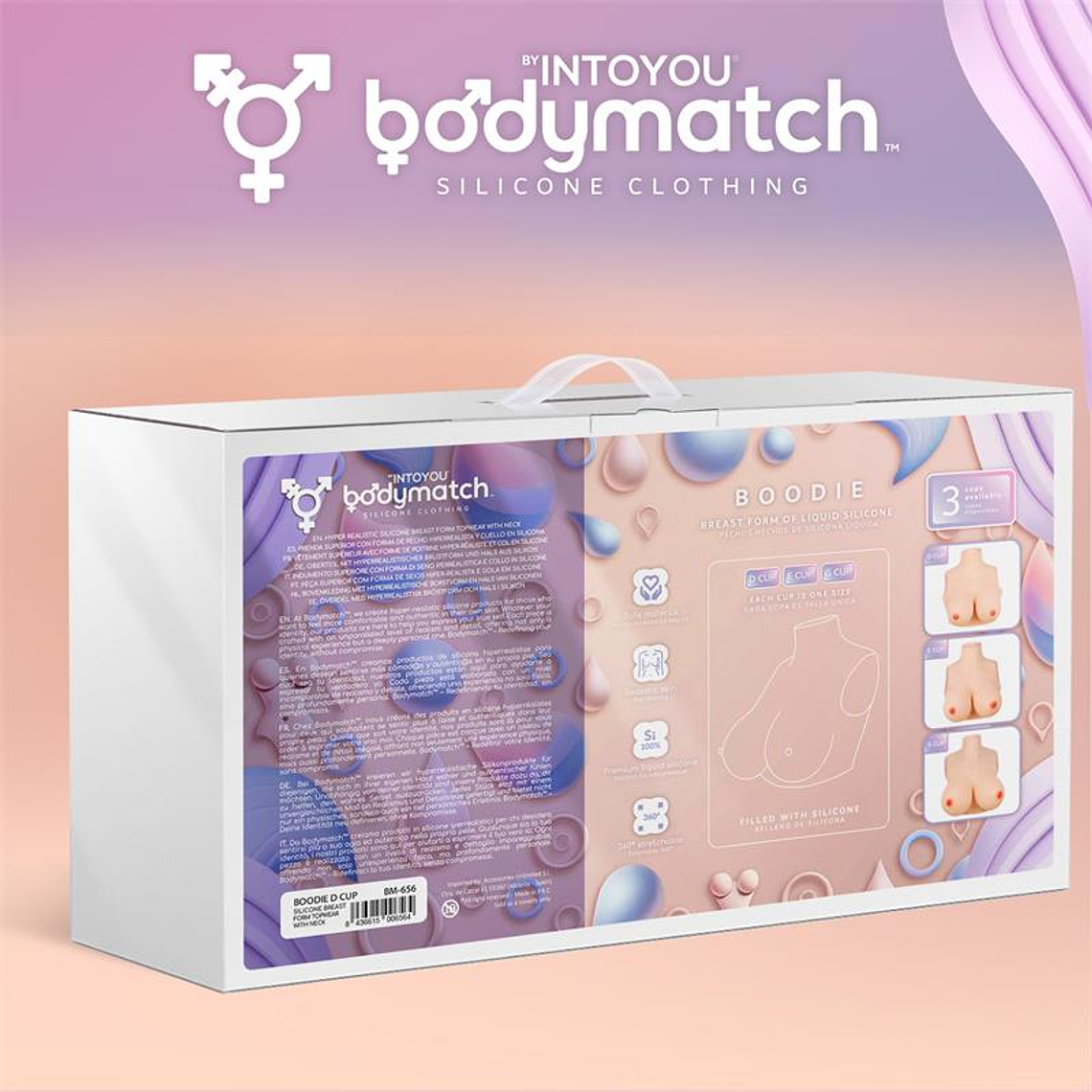 Seios de Silicone Hiper-Realistas Bodymatch Boodie | Tamanho D 2,6kg 5